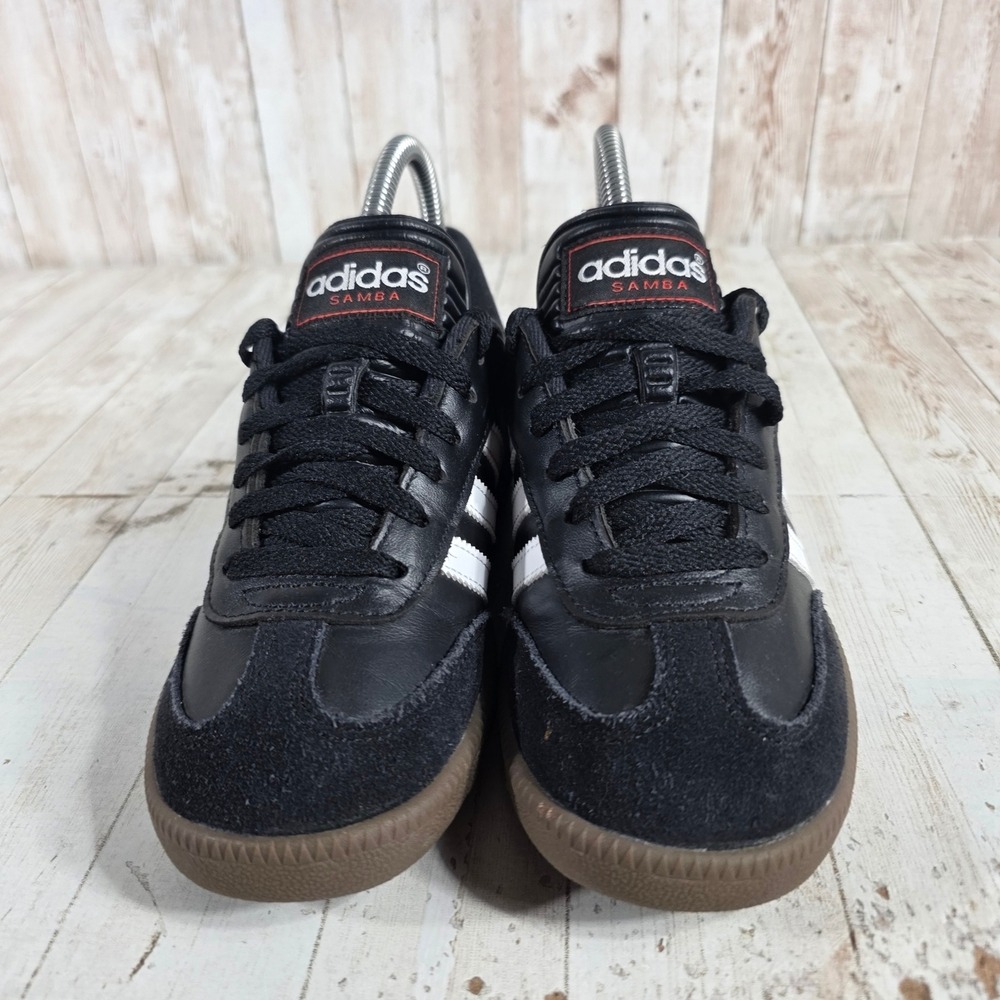 Adidas Samba Classic Black White Gum Indoor Soccer Shoes 036516 Womens 5 - Picture 5 of 8